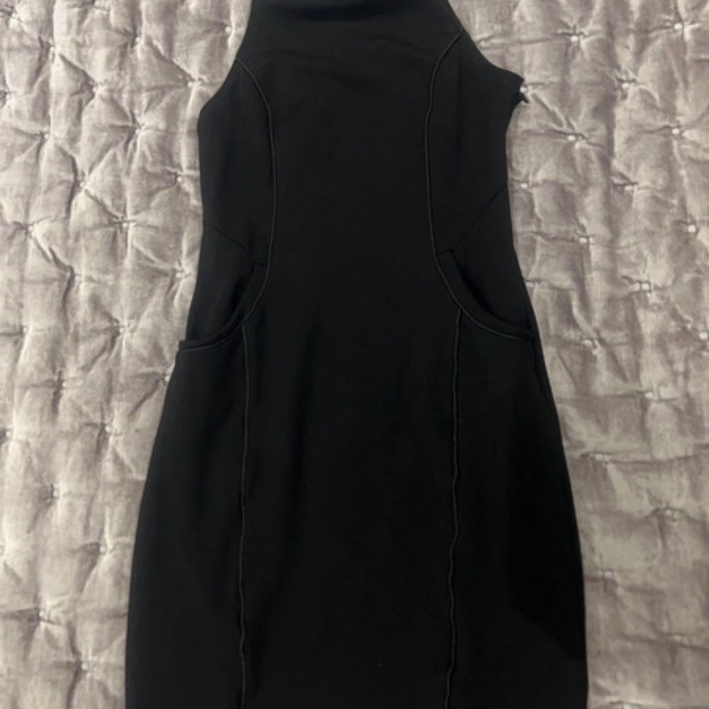 Armani exchange black summer dress size 10